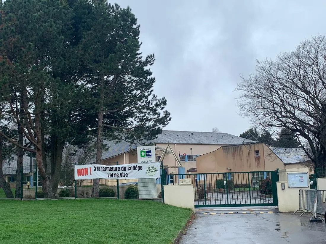 Le collège du Val de Vire fermera bel et bien ses portes à l'issue de la présente année scolaire.