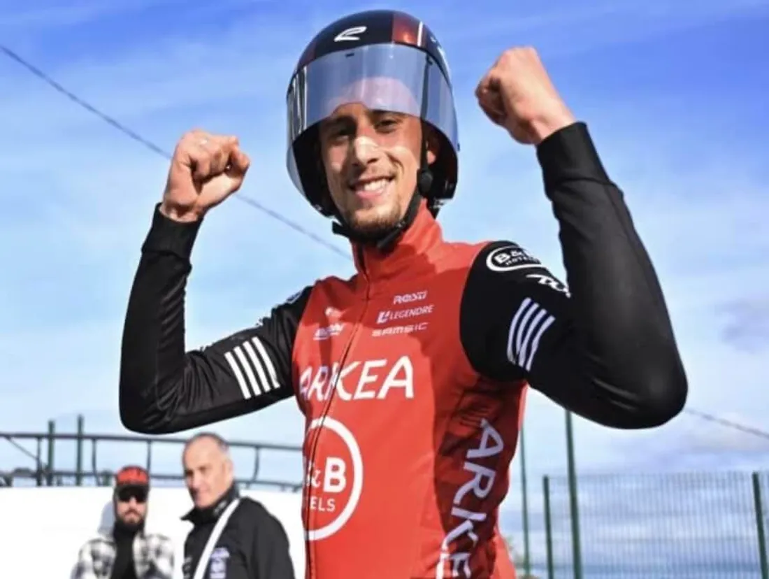 Kévin Vauquelin, le natif de Bayeux, a remporté la 55e édition de l'Etoile de Bessèges ce week-end. 