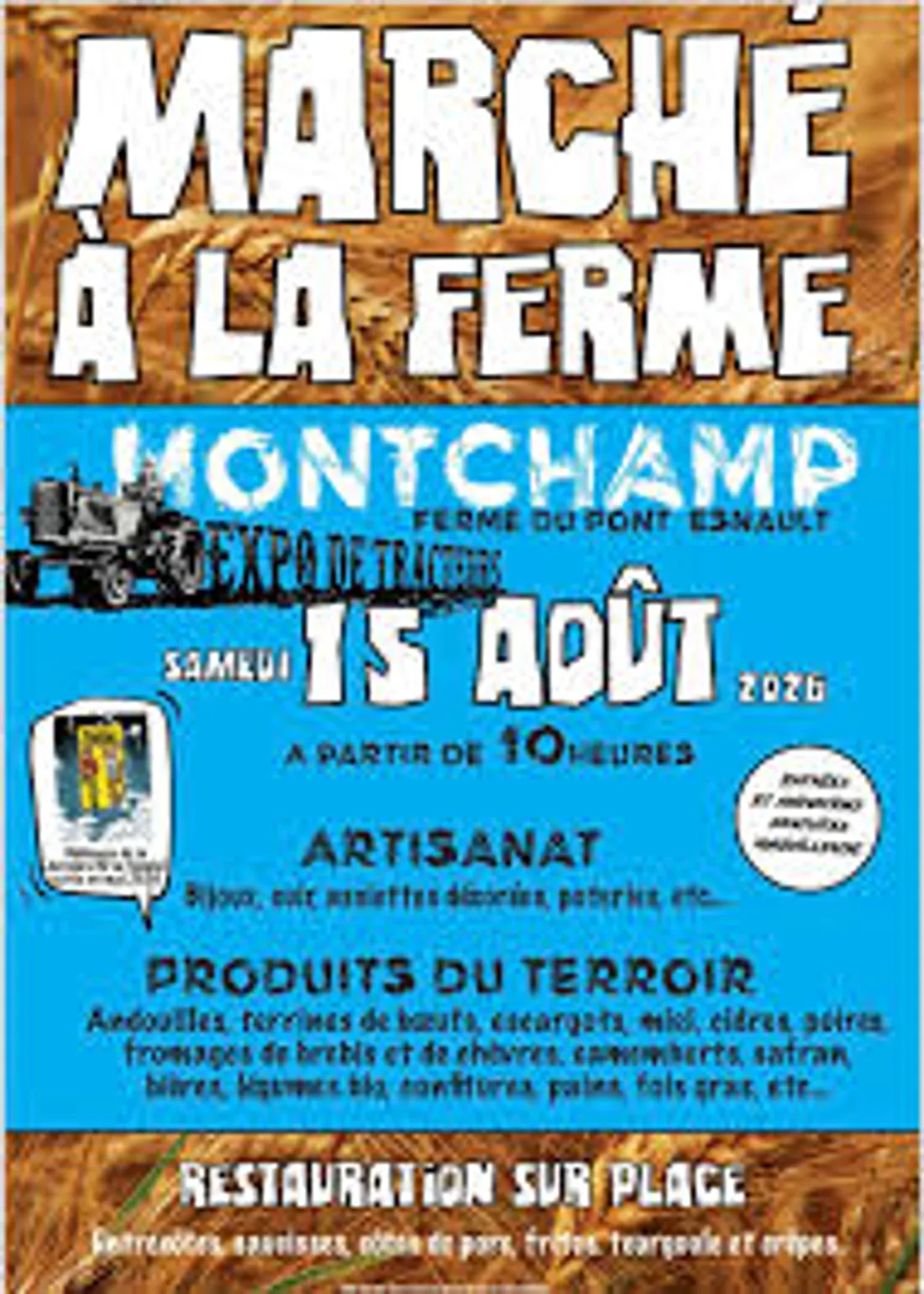 marché ferme montchamp