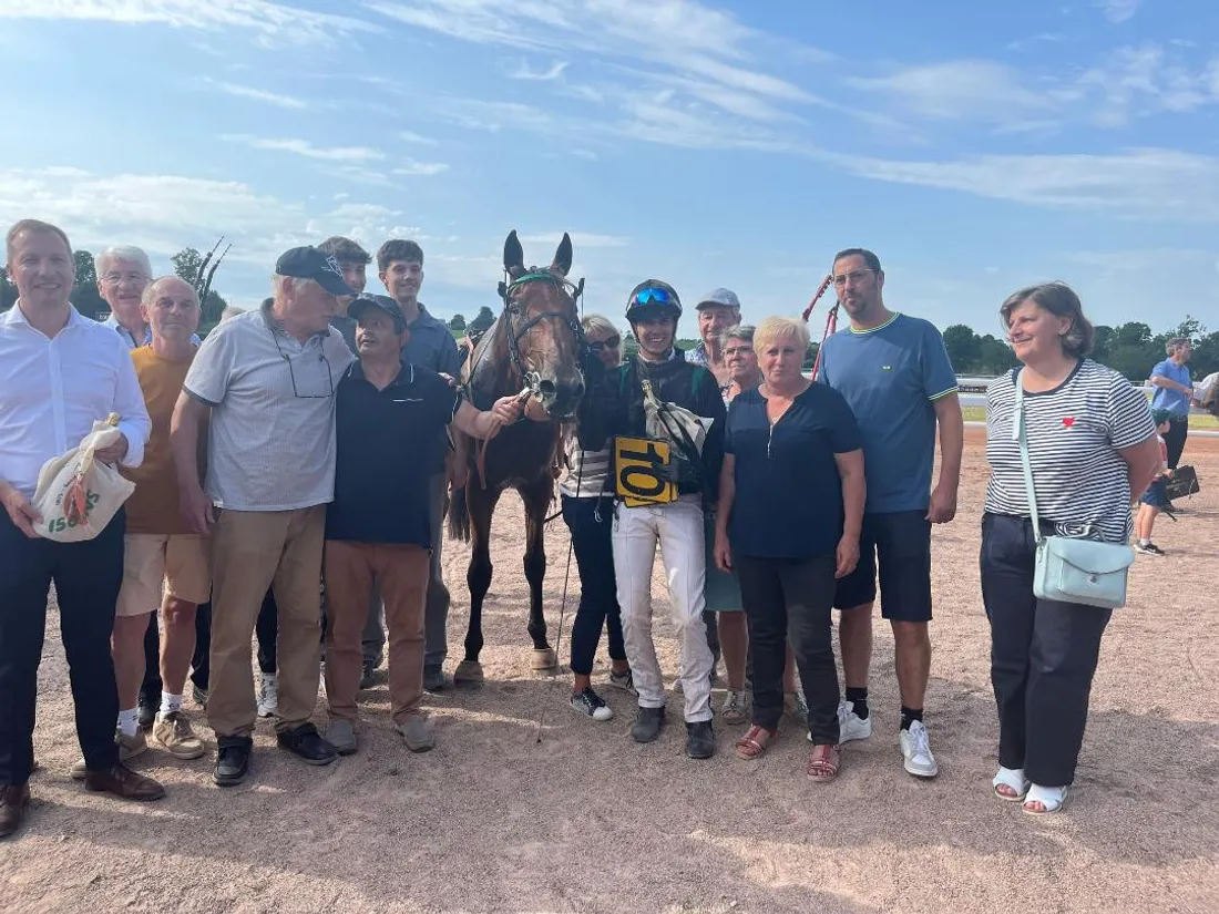 Hades de l'Iton a fait le bonheur de son driver et de ses propriétaires. 
