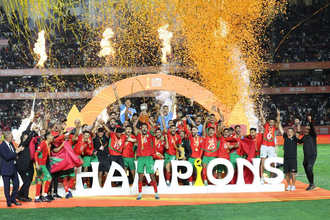 Maroc champion CHAN 