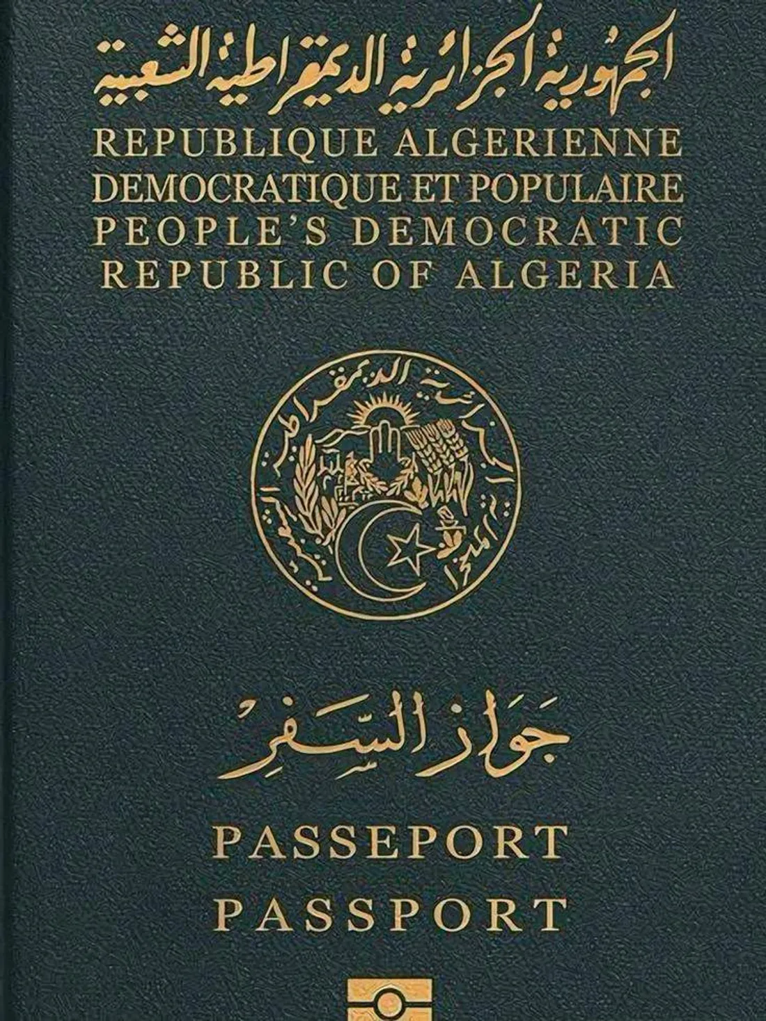 Passeport algérien 