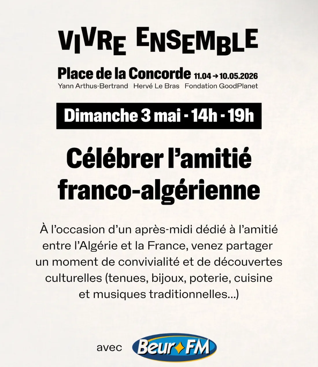 L’événement « Vivre ensemble » 