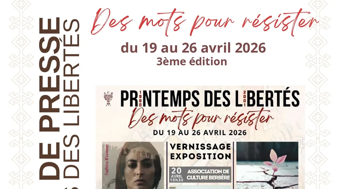 Le programme complet du Printemps des Libertés 2026 3e édition