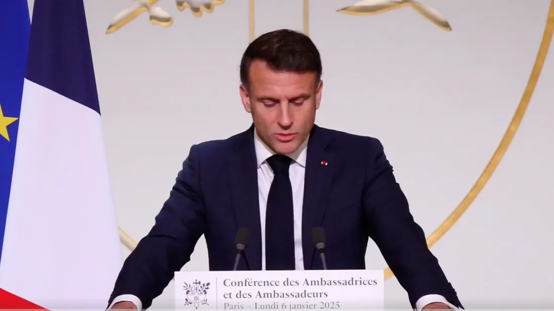 Emmanuel Macron - Conférence des Ambassadrices et des Ambassadeurs