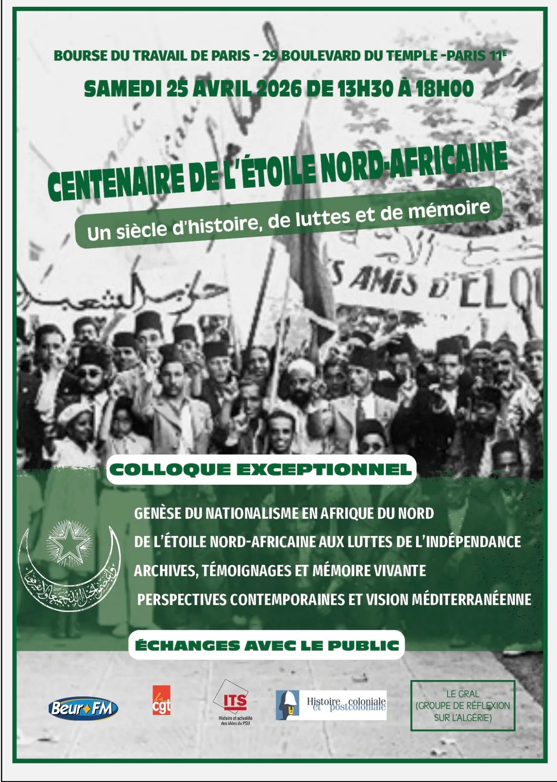 Centenaire de l’Étoile Nord-Africaine