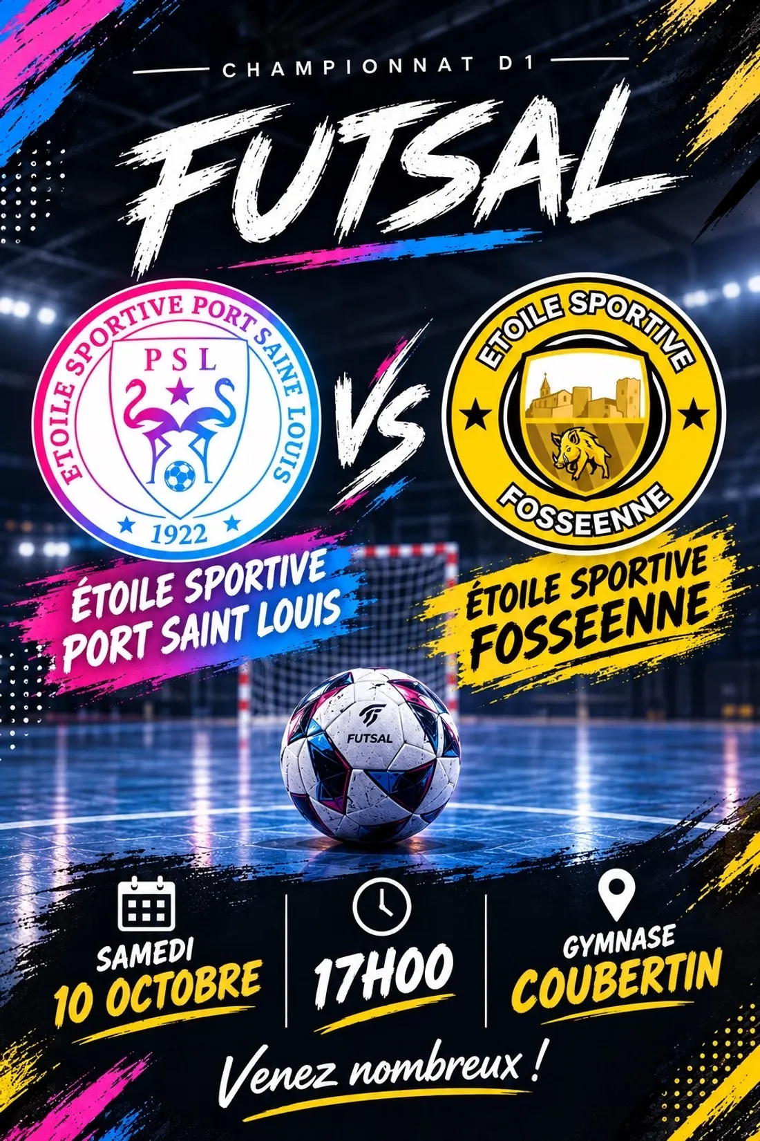 Futsal : l’Étoile Sportive de Port-Saint-Louis veut confirmer face à Fos-sur-Mer