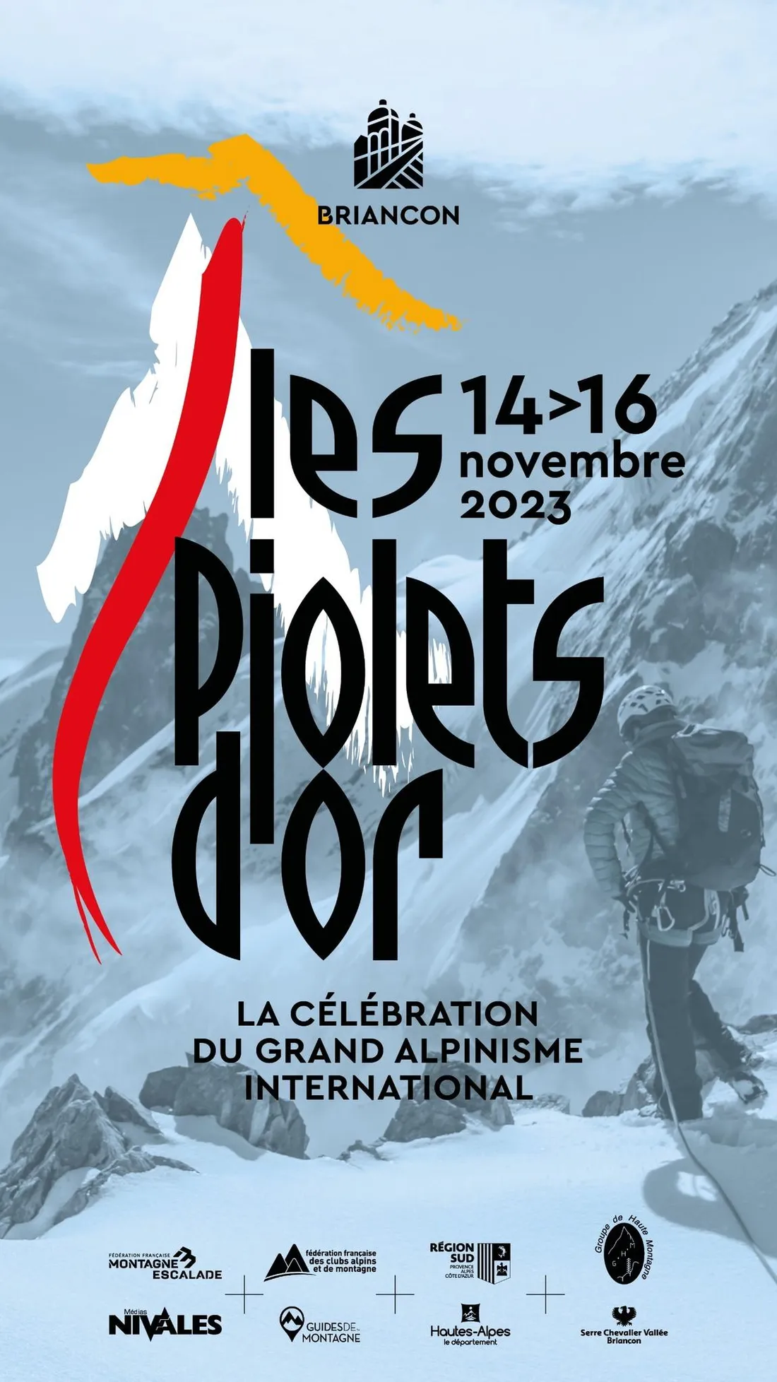 Coup d'envoi des Piolets d'Or à Briançon.