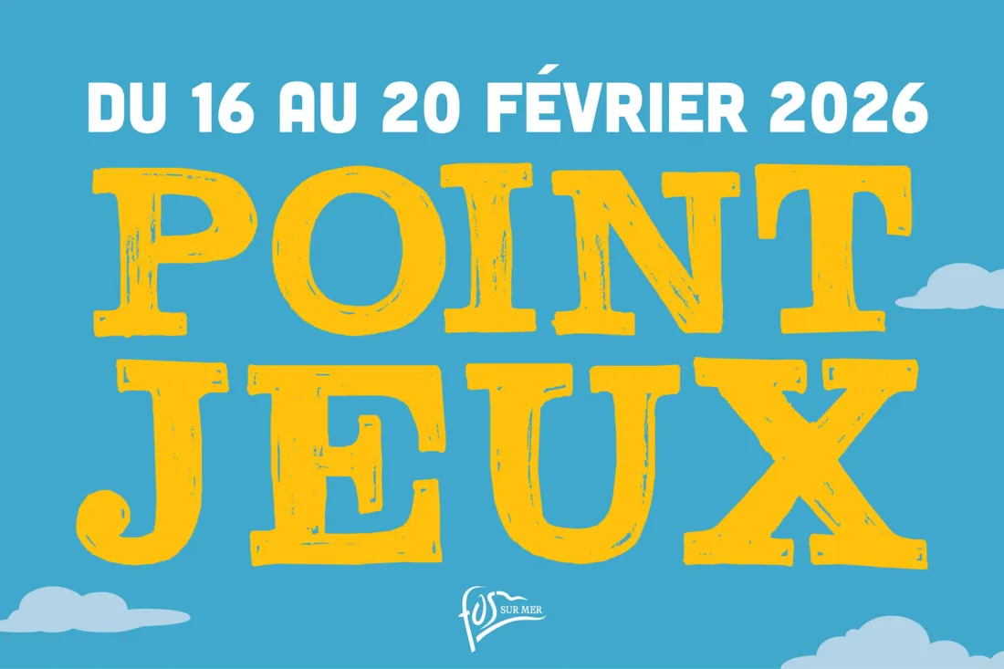 Vacances d’hiver 2026 : le Point jeux s’installe à Fos-sur-Mer