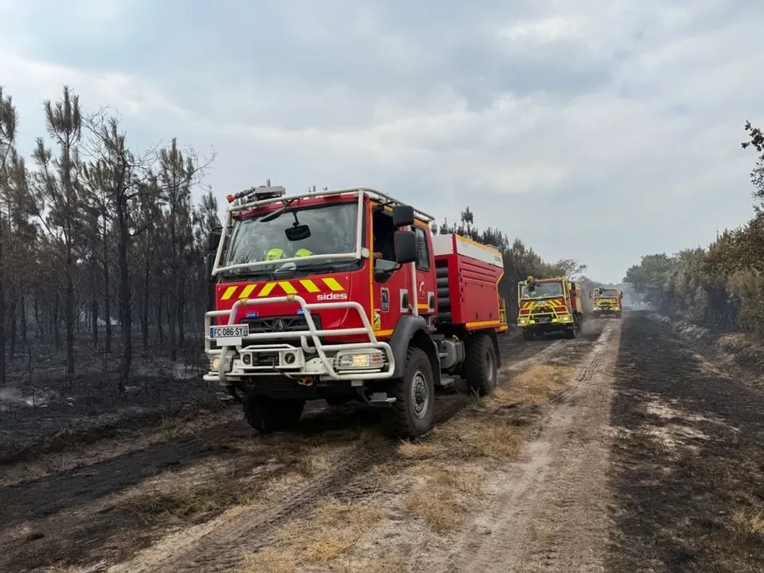Les incendies restent sous haute surveillance malgré une amélioration dans les Landes