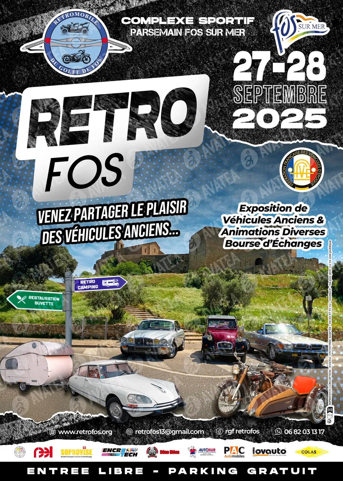 Rétro Fos 2025 : un week-end 100% vintage à Fos-sur-Mer