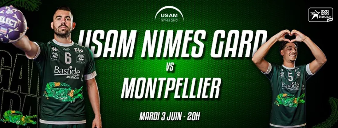 Dernière ligne droite en Starligue : un derby Nîmes – Montpellier sous haute tension