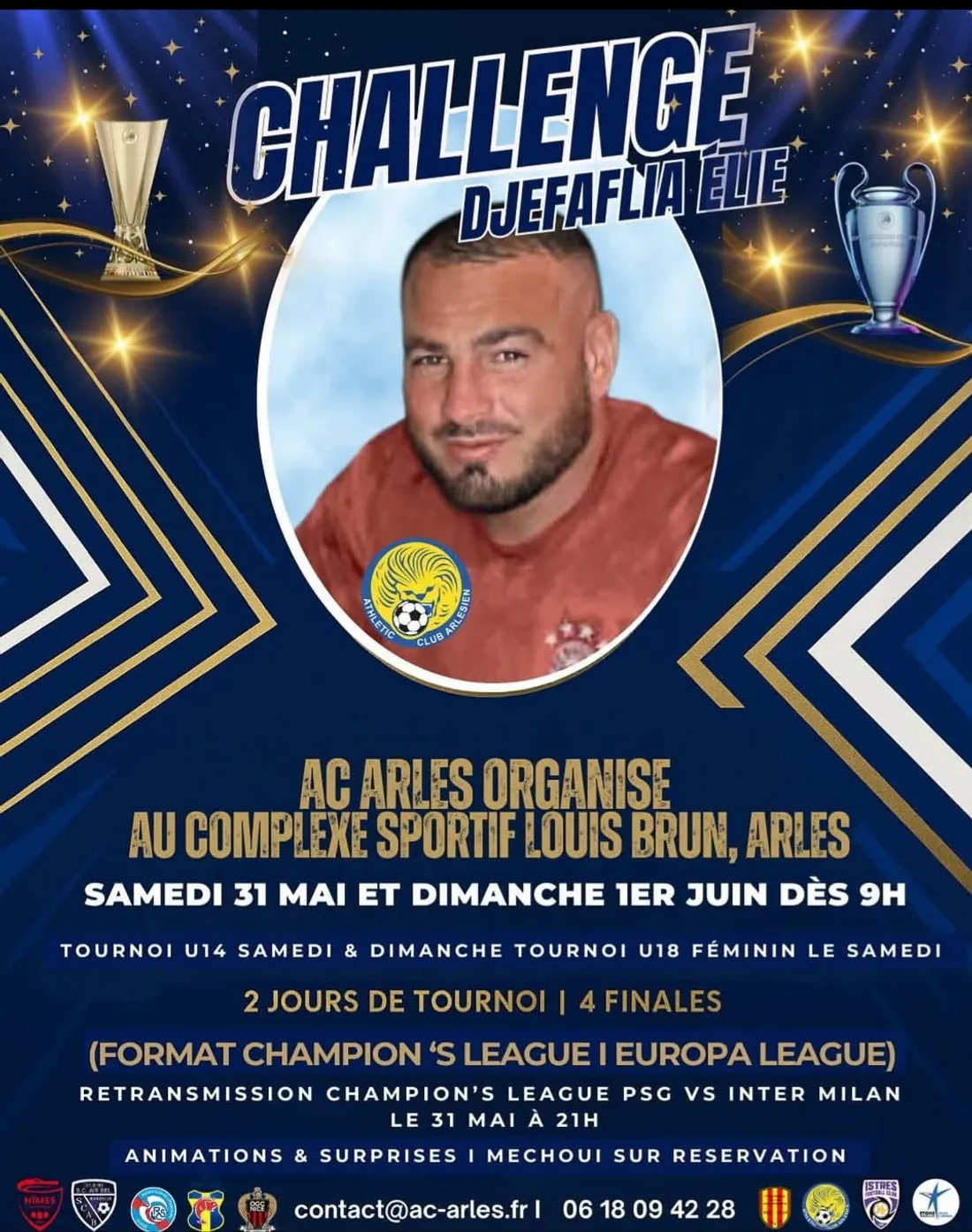 Le Challenge Djefaflia Élie : un week-end de football et de convivialité à Arles