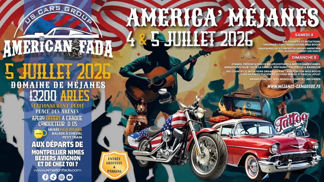 América'Méjanes : une immersion festive au cœur des États-Unis en pleine Camargue