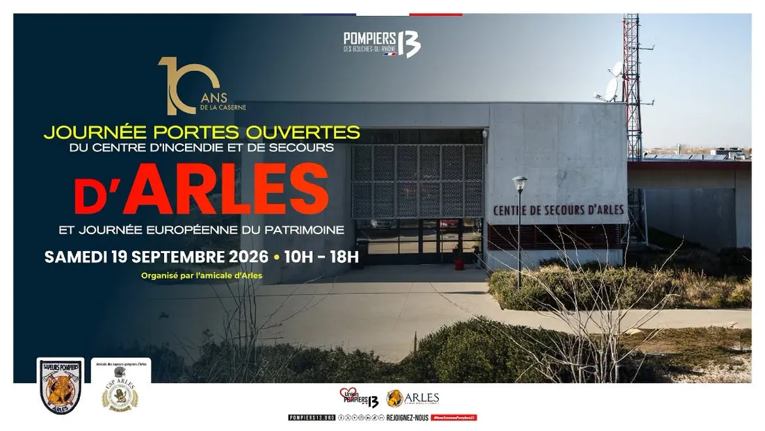 À Arles, les pompiers ouvrent les portes de leur caserne pour leurs 10 ans