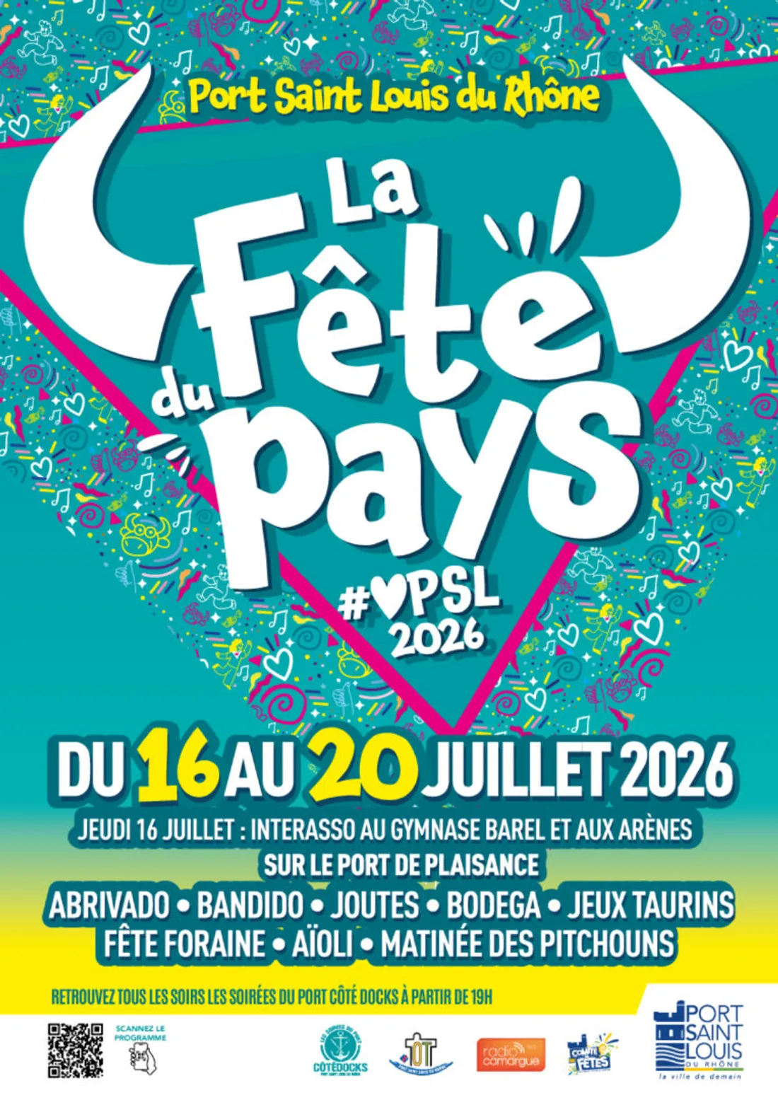 Port-Saint-Louis-du-Rhône célèbre la Fête du Pays avec cinq jours de traditions et de festivités