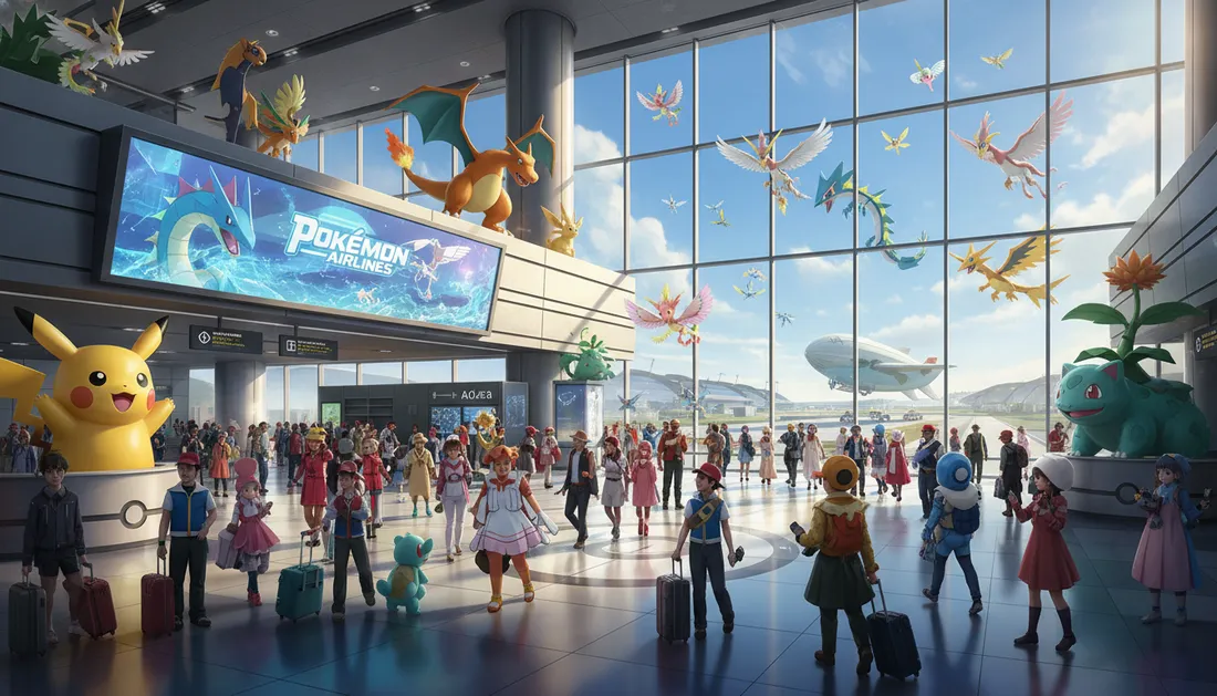 Le Japon inaugure un aéroport entièrement dédié à l’univers Pokémon