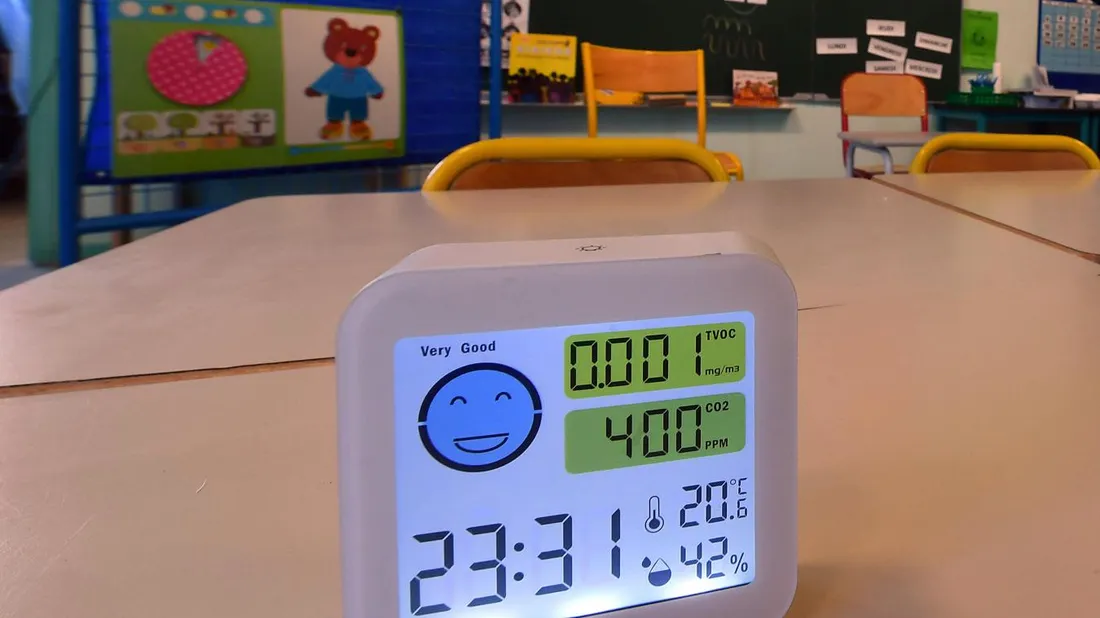 [ SOCIETE ]: 20 millions d'euros pour équiper les classes en capteur de CO2