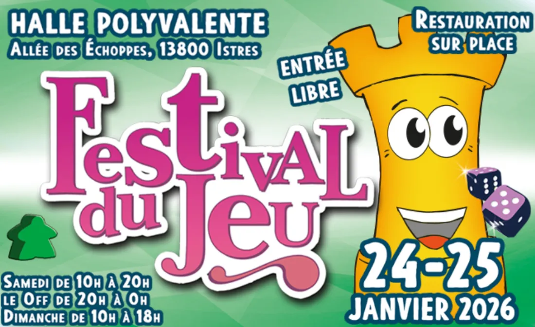 Festival du jeu à Istres : un week-end placé sous le signe du plaisir ludique