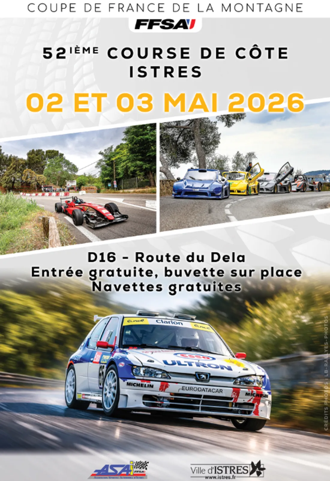 52ème Course de Côte d’Istres : le grand retour d’un week-end à sensations fortes