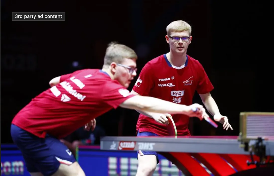 Les frères Lebrun poursuivent leur route en double au Qatar. 