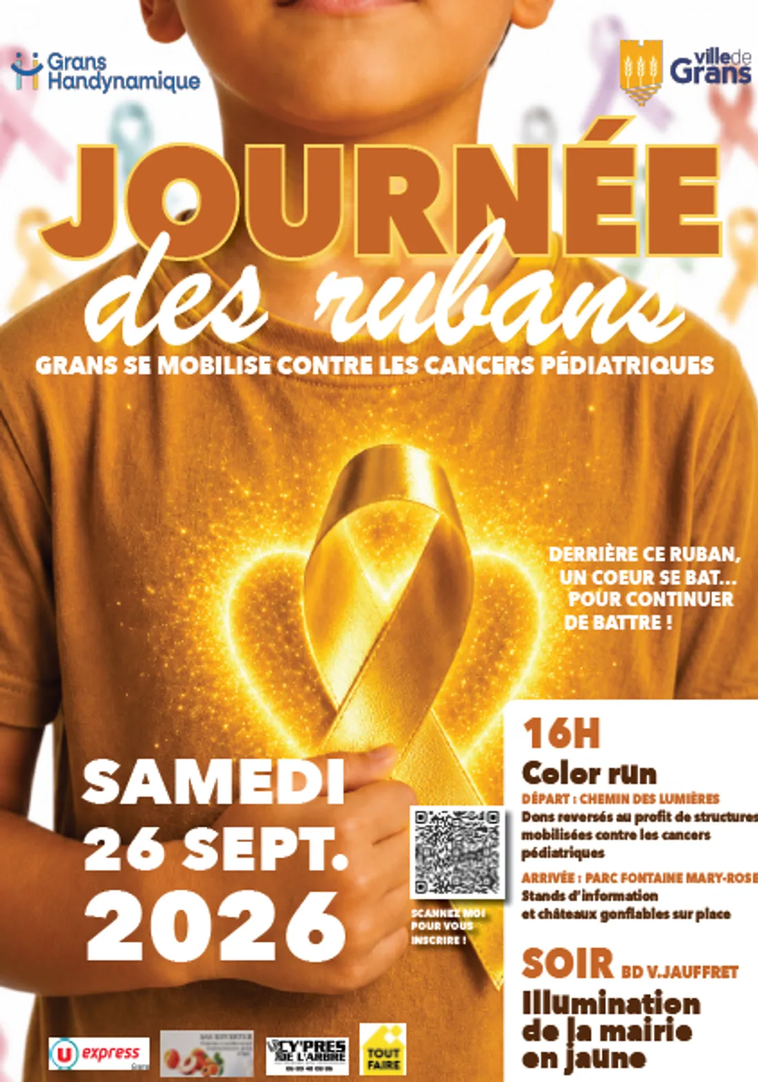 À Grans, une Color Run pour soutenir la lutte contre les cancers pédiatriques