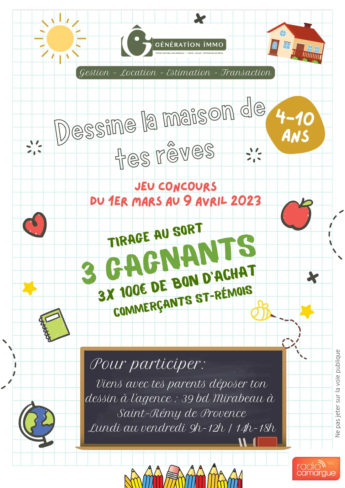 DESSINE LA MAISON DE TES REVES