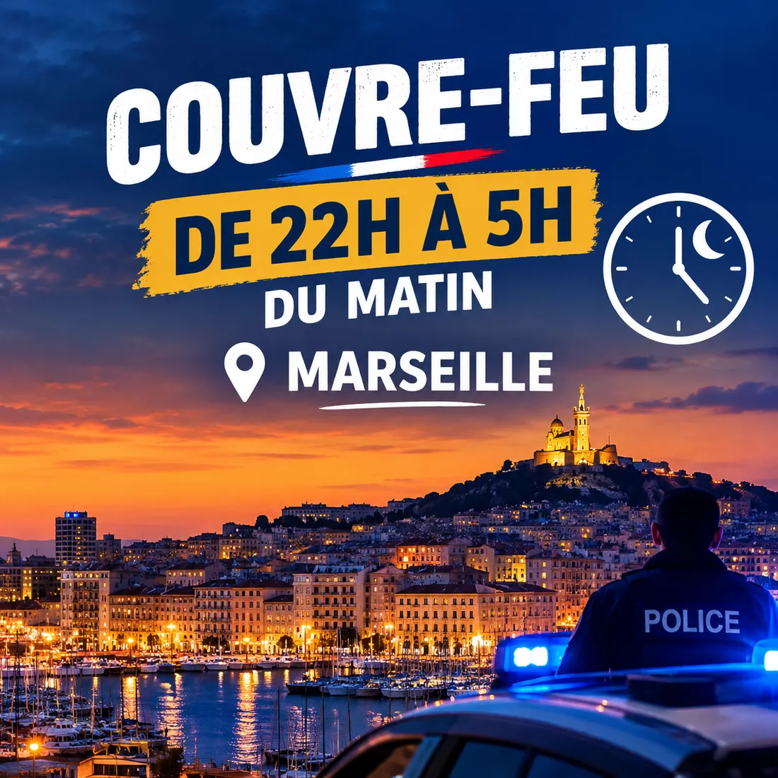 Marseille : un couvre-feu pour les mineurs annoncé dès ce mardi soir, de 22 h à 5 h