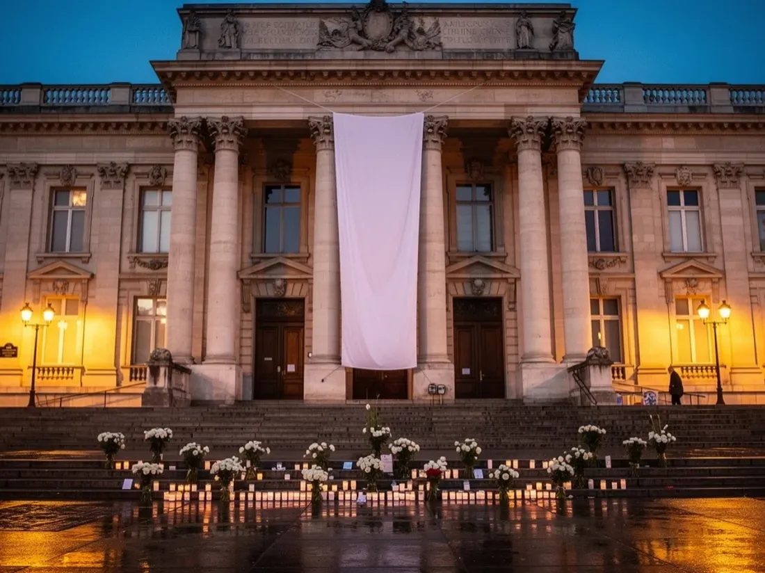 Nîmes : un nouvel hommage à Lyhanna devant le palais de justice