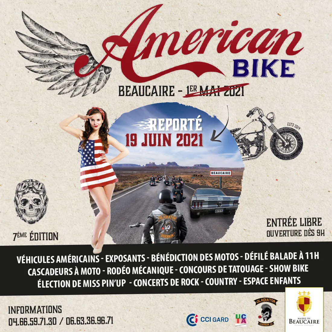 [ CULTURE / LOISIR ] AMERICAN BIKE - BEAUCAIRE