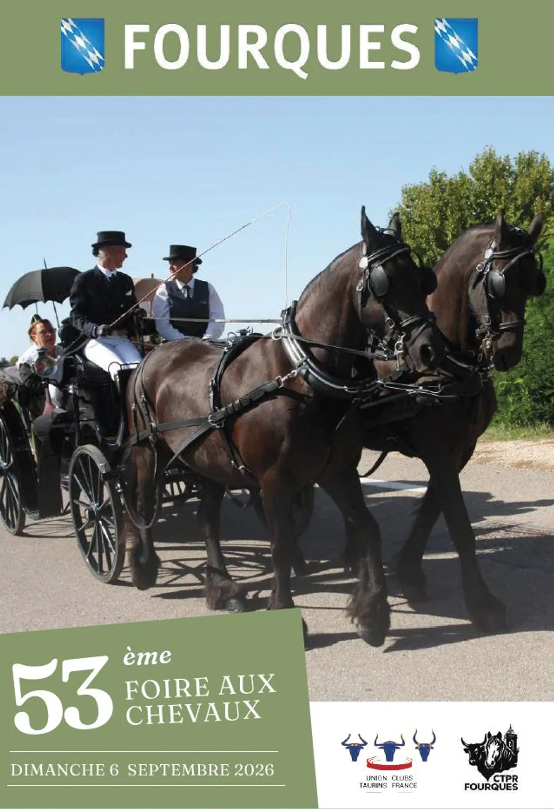 Fourques célèbre la 53e Foire aux chevaux du 4 au 6 septembre 2026