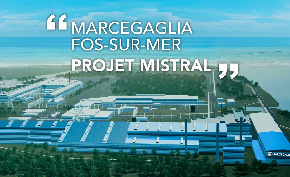 Fos-sur-Mer, le projet Mistral 