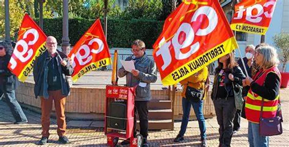 La CGT ne se laissera pas faire : Sophie Binet en déplacement à Arles