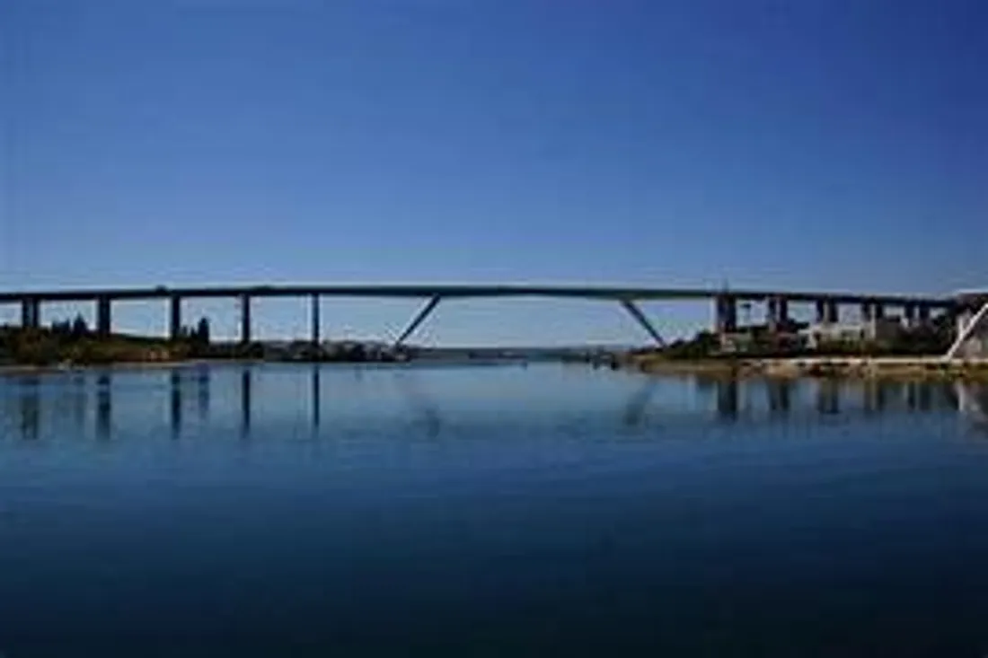 [Info trafic] A55 : circulation réduite de nuit au viaduc de Martigues