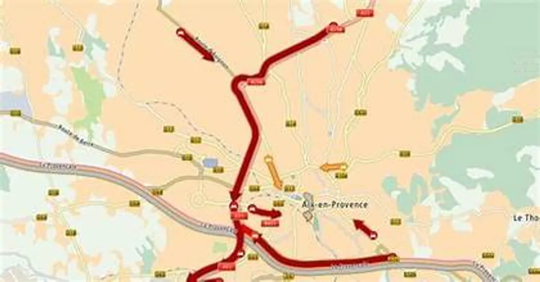 Accident de poids lourd sur la D9 à Marignane : circulation fortement perturbée ce matin