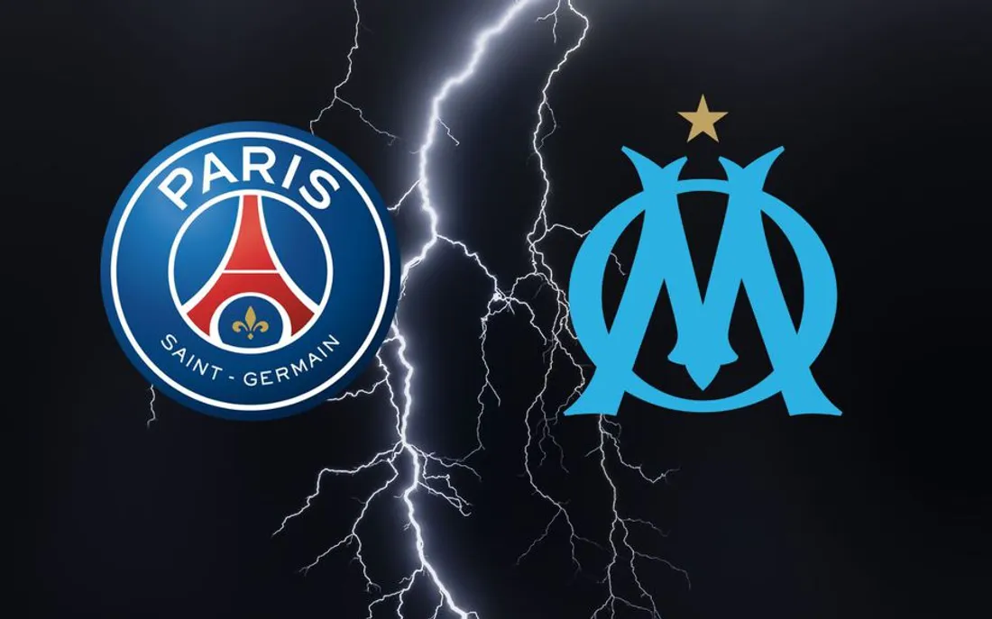 Marseille battu par Paris 3-1 : l’OM reste 2e avant la trêve internationale