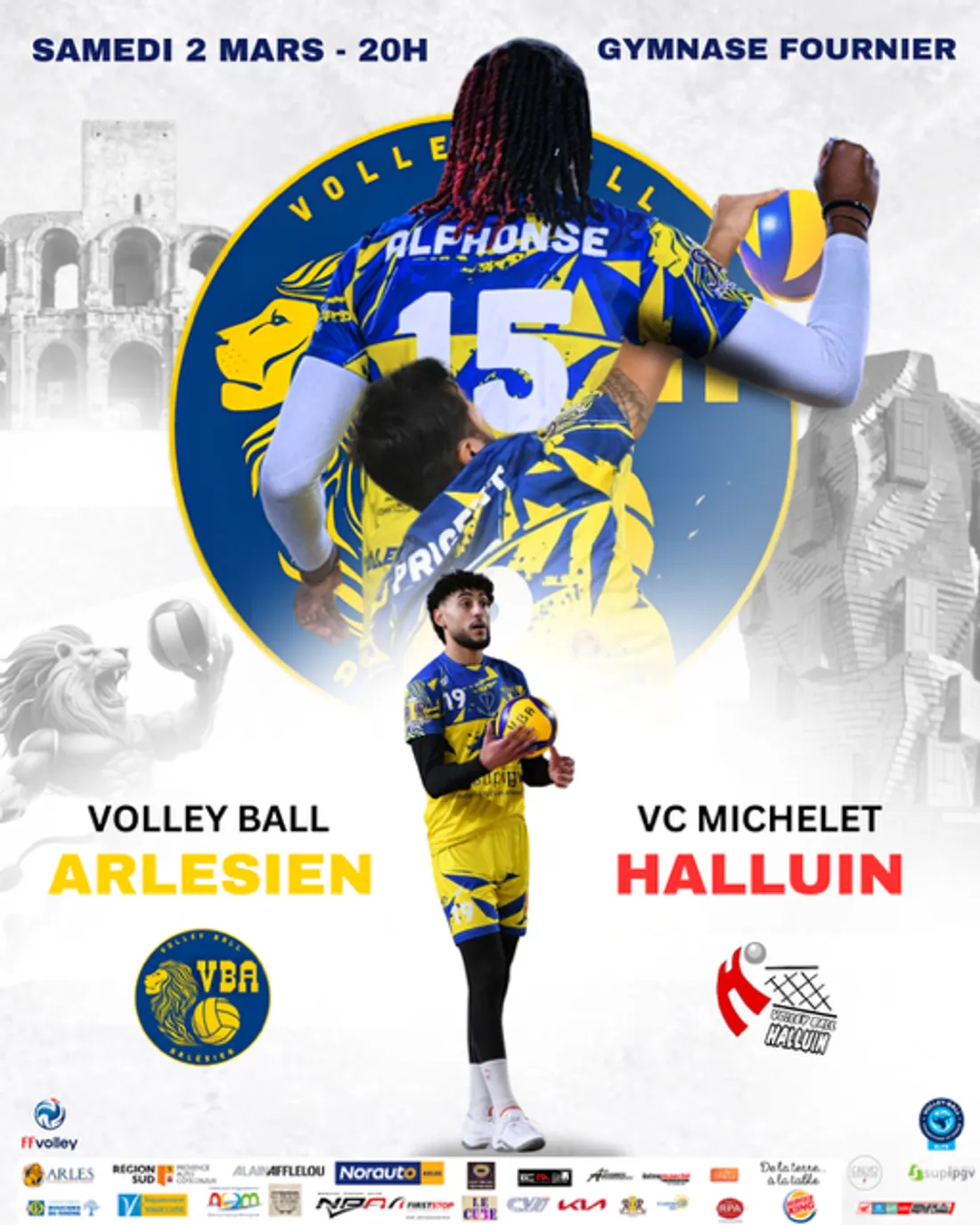 [ SPORT - VOLLEY BALL ] VBA VS HALLUIN