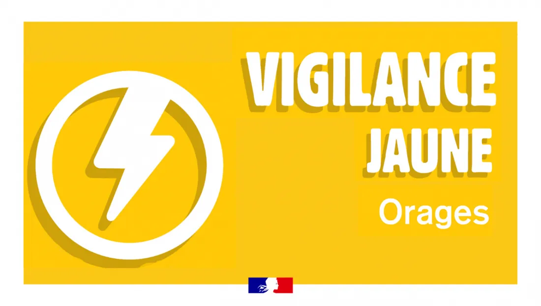 Le Gard placé en vigilance jaune pour orages, crues et pluie-inondation ce lundi