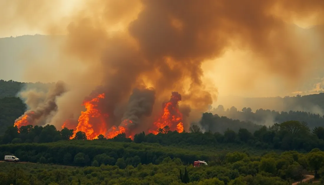 Alerte incendie dans les Bouches-du-Rhône et le Gard 