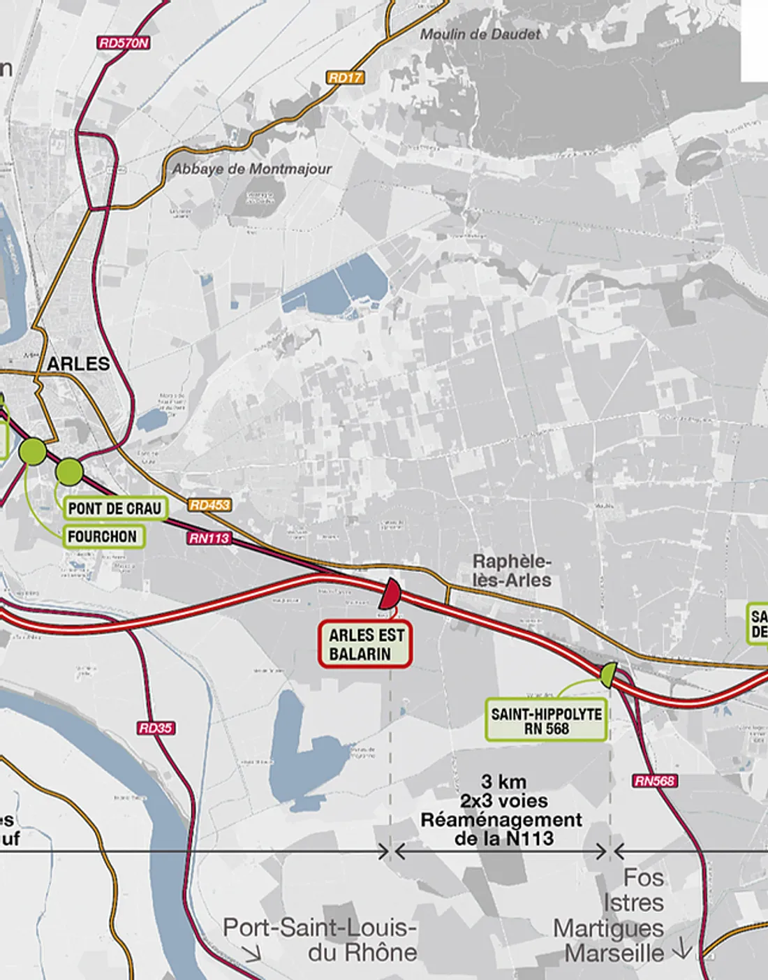 [ SOCIETE ] Le contournement autoroutier d’Arles, un dossier en passe d’être terminé.