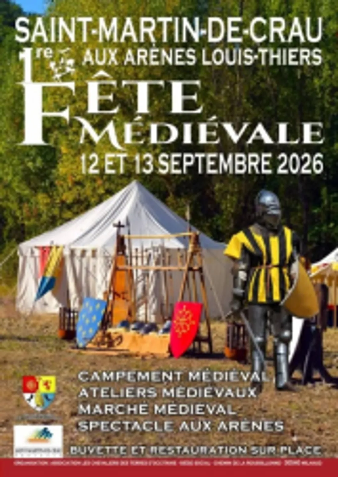 Saint-Martin-de-Crau remonte le temps pour sa première fête médiévale