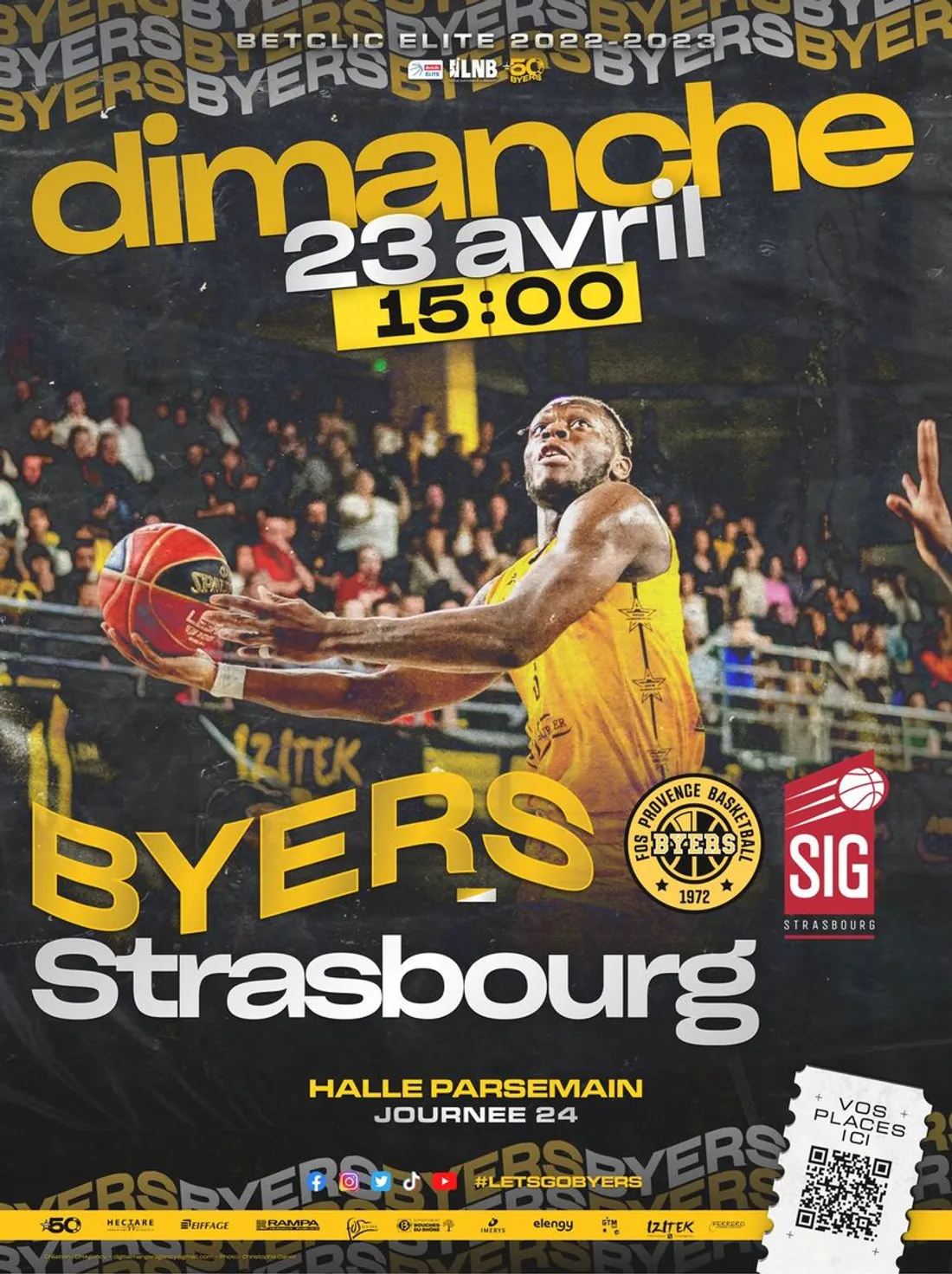[ SPORT/BASKETBALL ] Betclic Elite: Défi maintien pour les Byers face à Strasbourg