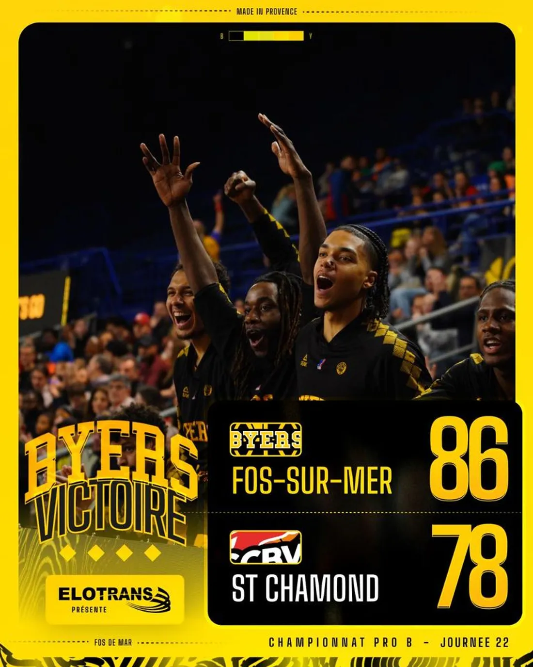 [ SPORT - BASKETBALL ] Fos l'emporte face à St Chamond