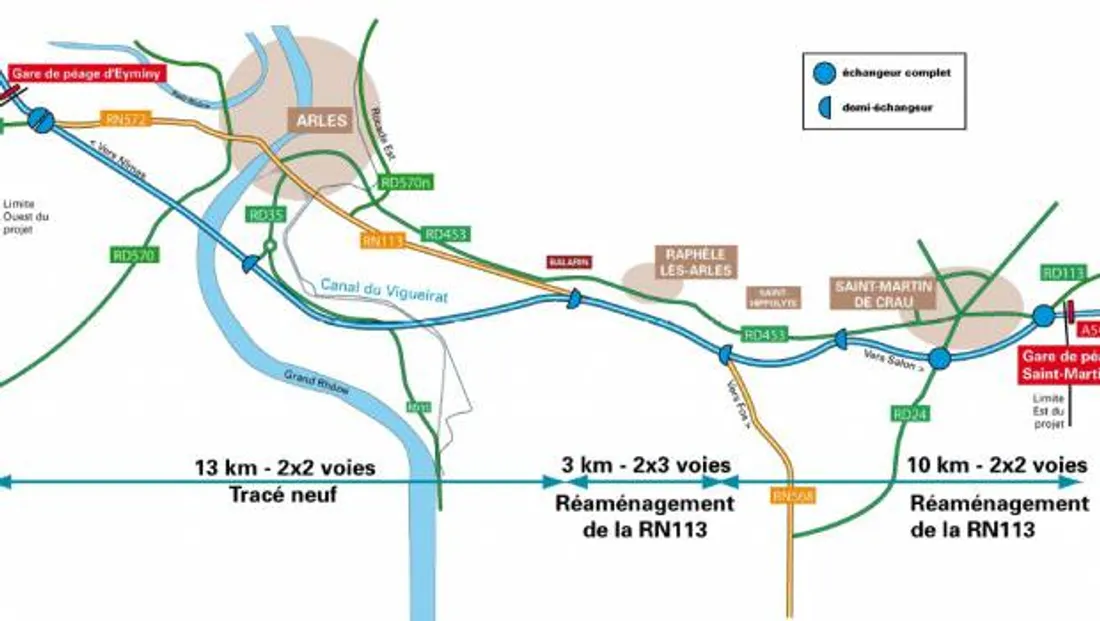 [ SOCIETE ] Contournement autoroutier d’Arles : un projet validé, mais un débat toujours vif