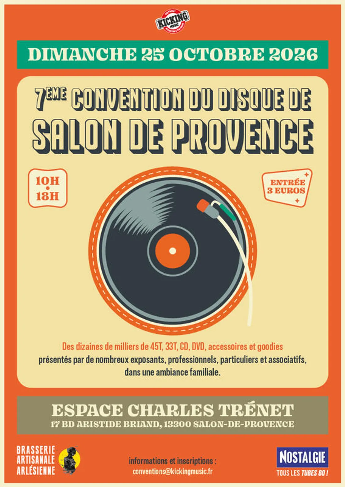Salon-de-Provence : la 7e Convention du Disque donne rendez-vous aux passionnés de musique