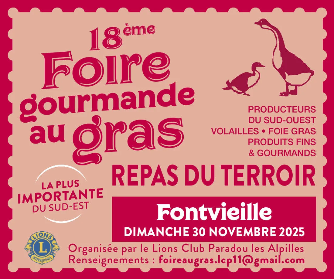 Foire gourmande au gras de Fontvieille : un rendez-vous savoureux pour préparer les fêtes