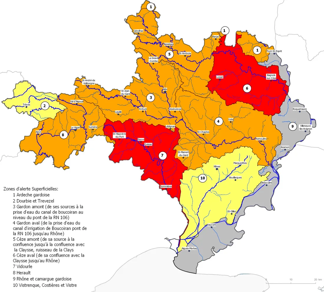 [ ENVIRONNEMENT ] Sécheresse de l'eau... La préfète du Gard appelle à la vigilance