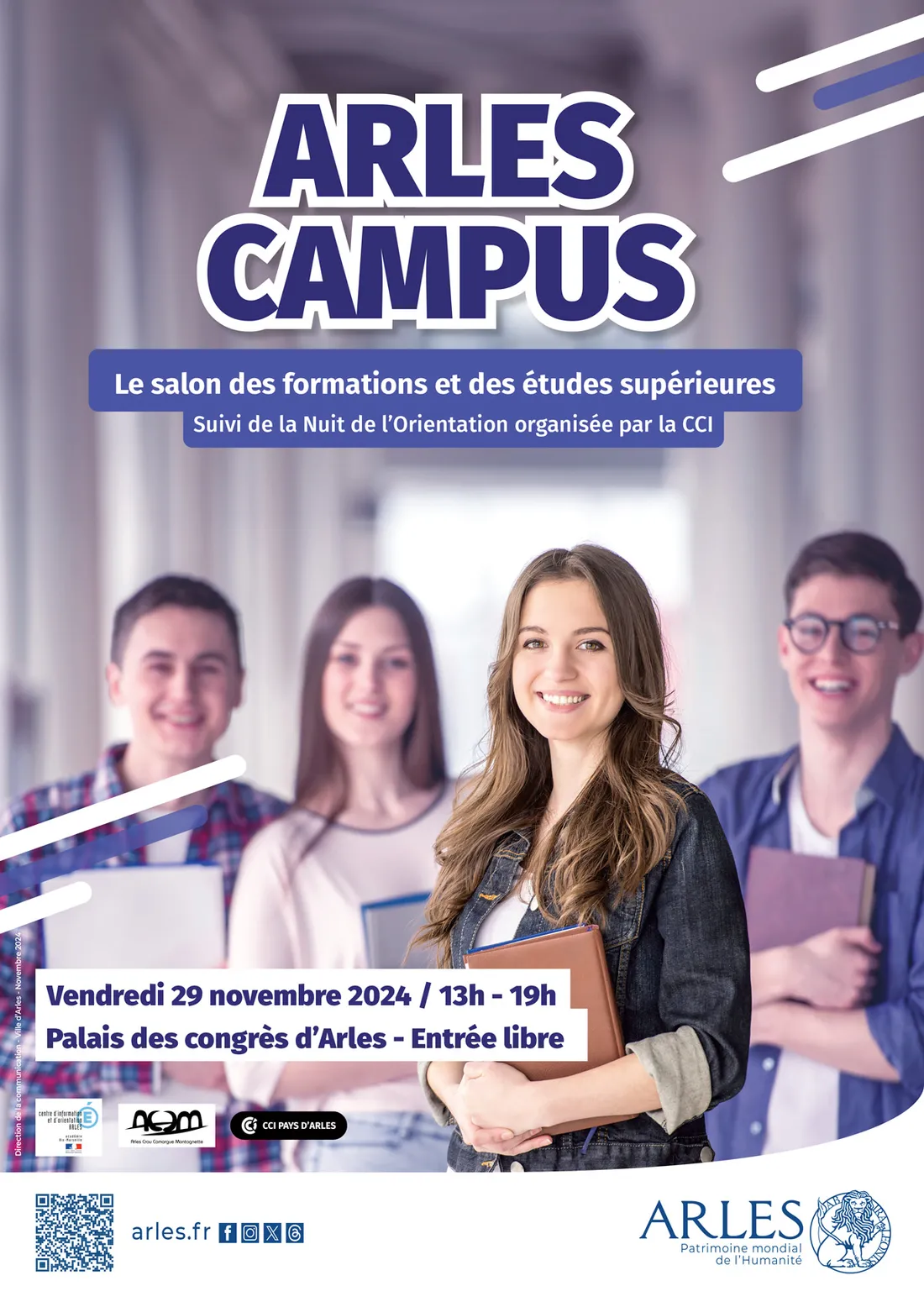 Arles Campus et Nuit de l’Orientation 2024 : Découvrez l’offre d’enseignement supérieur à Arles