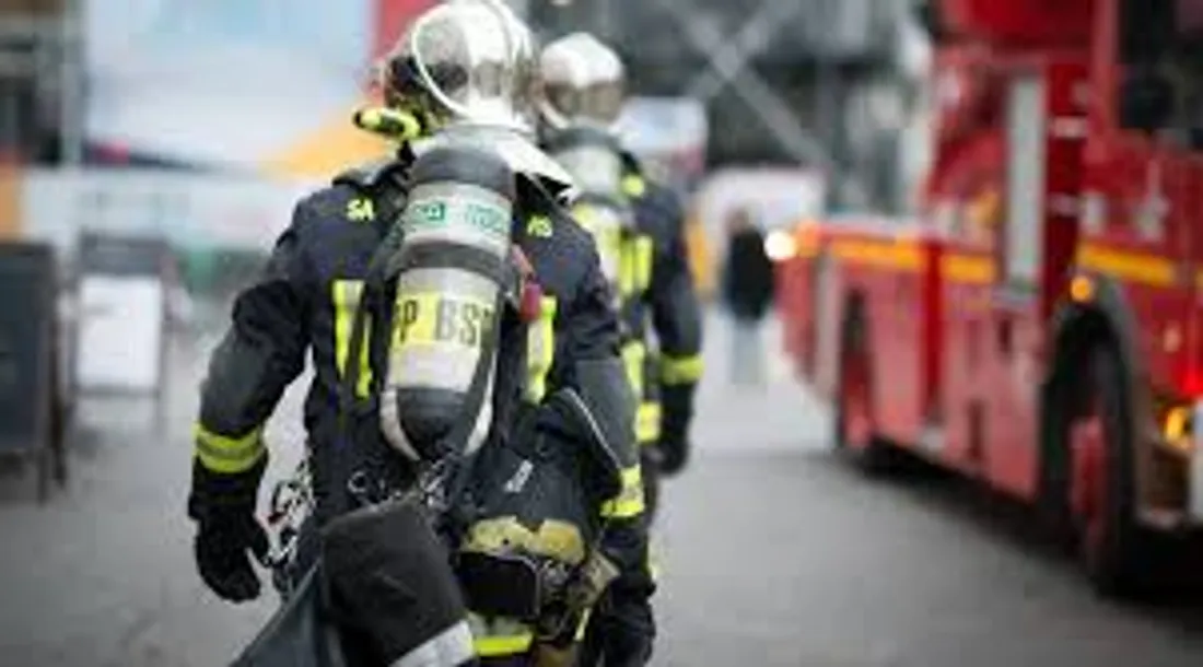 Une vingtaine de sapeurs sont mobilisés depuis 6h ce matin
