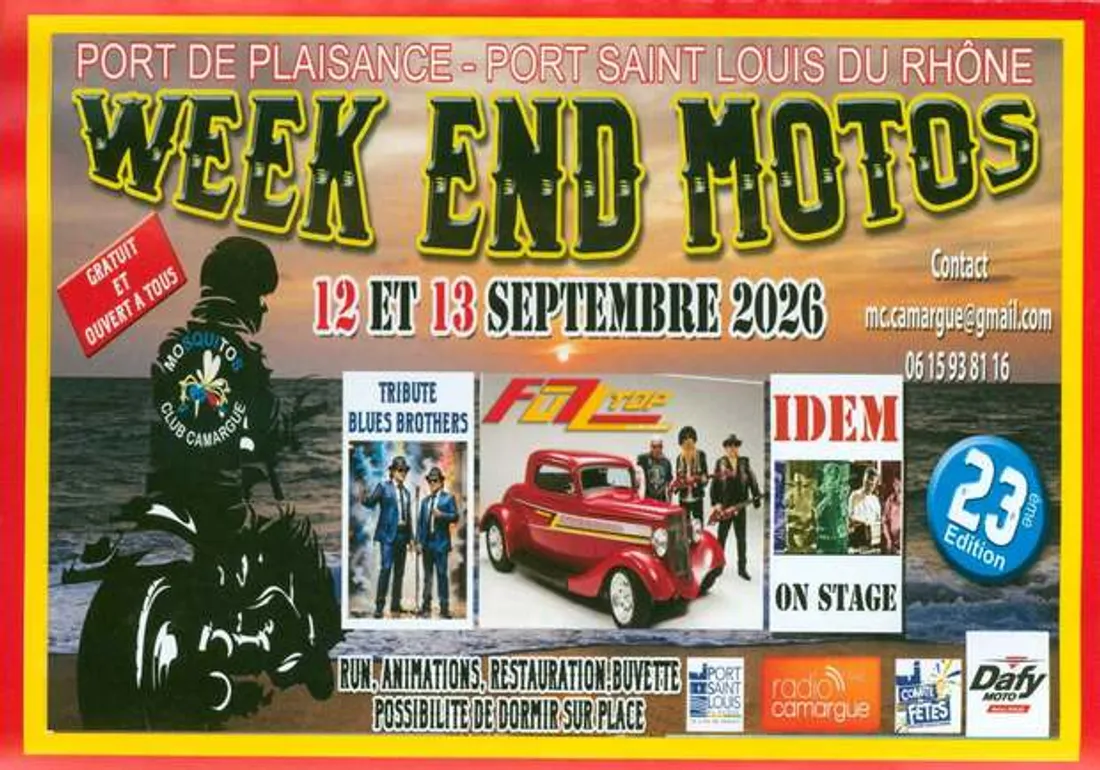 Les Mosquitos donnent rendez-vous aux passionnés de motos les 12 et 13 septembre